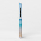 Tropisch Lieflijk Strand, Zand Golven Lucht Case-Mate iPhone Case (Achterkant/links)