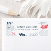 Tropisch Lijst Etiket (Insitu)