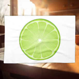 Tropisch Lime Feest Theedoek