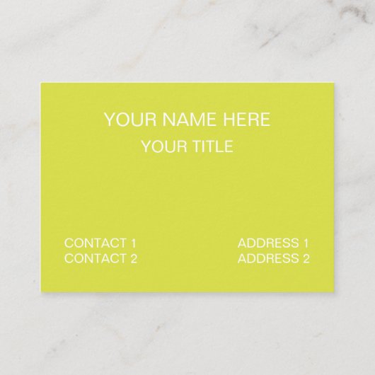 Tropisch loopvlakpatroon visitekaartje (Achterkant)