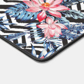 Tropisch Lotus Bloempatroon 2 Bureaumat (Hoek)