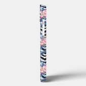 Tropisch Lotus Flower Pattern Case-Mate iPhone Case (Achterkant / Links)