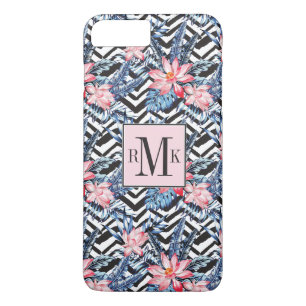 Tropisch Lotus Flower Pattern Case-Mate iPhone Case
