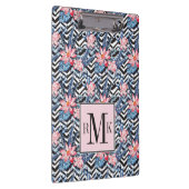 Tropisch Lotus Flower Pattern Klembord (Rechts)