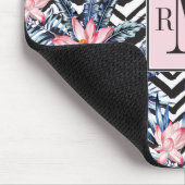 Tropisch Lotus Flower Pattern Muismat (Hoek)