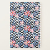 Tropisch Lotus Flower Pattern Planner (Achterkant)