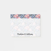 Tropisch Lotus Flower Pattern Post-it® Notes (Voorkant)