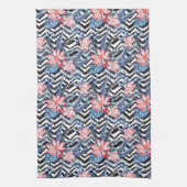 Tropisch Lotus Flower Pattern Theedoek (Verticaal)