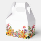 Tropisch Luau Hawaiiaans Vrijgezellenfeest Bedankdoosjes (Achterkant)