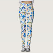 Tropisch luipaard Oerwoud Leggings (Voorkant)