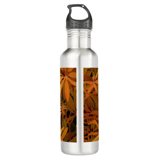 Tropisch maanlicht waterfles (Achterkant)