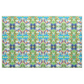 Tropisch Macaw Parrot Oerwoud Stof (Fat Quarter)