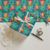 Tropisch magazijnomslagpapier cadeaupapier