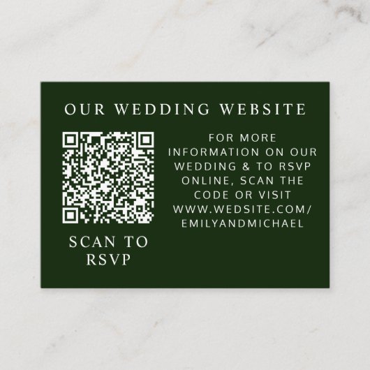 Tropisch Magnolia White Green Red Informatiekaartje (Voorkant)