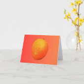 Tropisch Mango  Kaart (Gele Bloem)