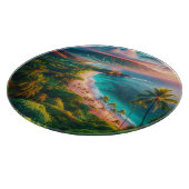 Tropisch Maui-eiland paradijs Snijplank (Hoek)