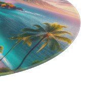 Tropisch Maui-eiland paradijs Snijplank (Hoek)