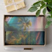 Tropisch Maui-eiland paradijs Tissuepapier (Geschenk)