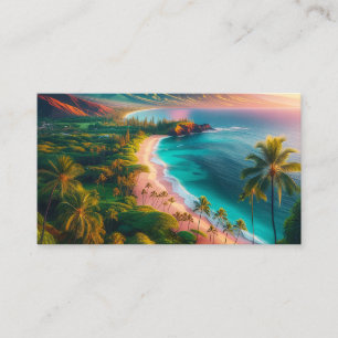 Tropisch Maui-eiland paradijs Visitekaartje