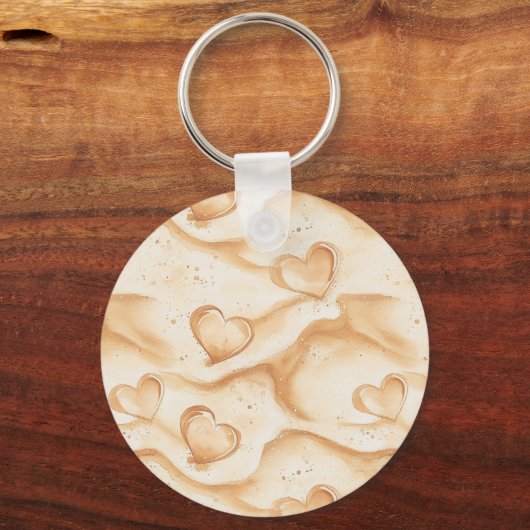 Tropisch Mediterraans Huwelijk  Sleutelhanger (Achterkant)