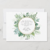 Tropisch Mele Kalikimaka kerstfoto Collage Feestdagenkaart (Achterkant)