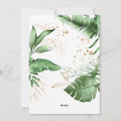 Tropisch Mele Kalikimaka kerstfoto Collage Feestdagenkaart (Achterkant)