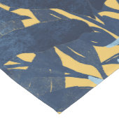 Tropisch metallisch blauw gele-olievloeistofontwer medium tafelloper (Hoek)