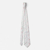 Tropisch minimaal patroon stropdas (Achterkant)