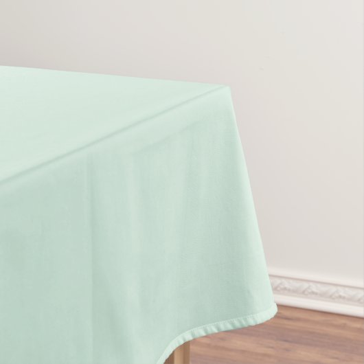 Tropisch Mint Green Tafelkleed (Voorbeeld)