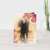 Tropisch M'n ondergaande zon liefde Kaart (Voorkant)