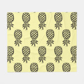Tropisch moderne zachte fleece deken voor honden e (Voorkant (Horizontaal))