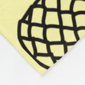 Tropisch moderne zachte fleece deken voor honden e (Hoek)