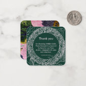 Tropisch Modernisme Dankkaart Notitiekaartje (Voorkant / Achterkant in situ)