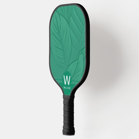 Tropisch monogram pickleball paddle (Links)