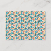 Tropisch Monstera Bladpatroon – Kleurrijke Natuur Informatiekaartje (Achterkant)