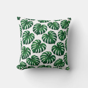 Tropisch Monstera Bladpatroon Kussen