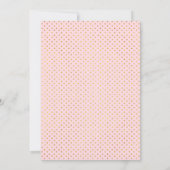 Tropisch monstera en palmbladeren roze bruiloft kaart (Achterkant)