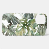 Tropisch Monstera groot Waterverf patroon Case-Mate iPhone Case (Achterkant (horizontaal))