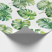 Tropisch Monstera inpakpapier (Hoek)