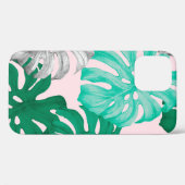 Tropisch monstera laat handgetekende illustratie b Case-Mate iPhone case (Achterkant (horizontaal))