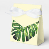 Tropisch Monstera Leaf Bedankdoosjes (Voorkant Zijde)