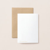 Tropisch Monstera Leaf Folie Kaarten (Met envelop)