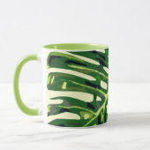 Tropisch Monstera Leaf Mok (Links)