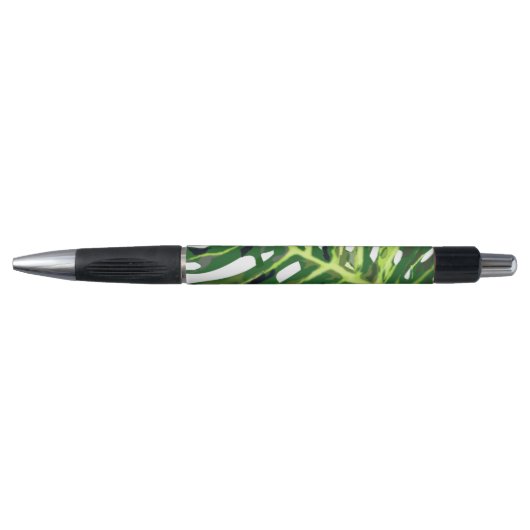 Tropisch Monstera Leaf Pen (Voorkant)