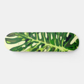 Tropisch Monstera Leaf - Persoonlijk Skateboard (Horizontaal)