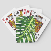 Tropisch Monstera Leaf - Pokerkaarten (Achterkant)