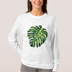 Tropisch Monstera Leaf T-Shirt - Vacking