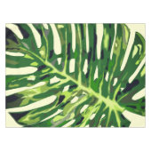 Tropisch Monstera Leaf Tafelkleed (Voorkant (Horizontaal))