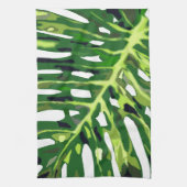Tropisch Monstera Leaf - Theedoek (Verticaal)