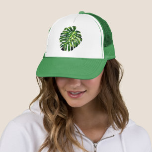 Tropisch Monstera Leaf Trucker Pet